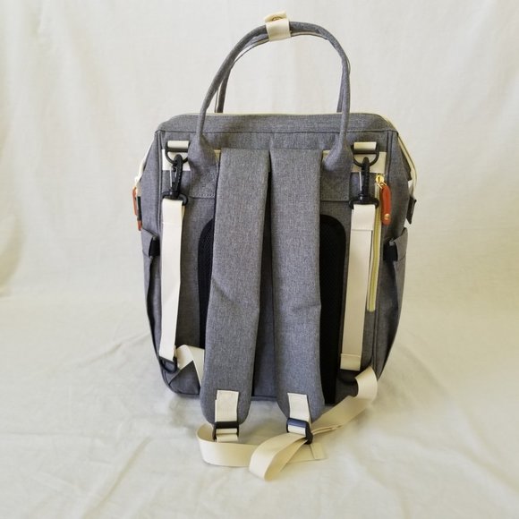 NWT! Childlike Behavior Backpack w/Anti-Theft, Pacifier Pouch, & Stroller Straps - Picture 10 of 16